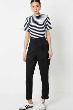 Double Button Turn Up Trousers