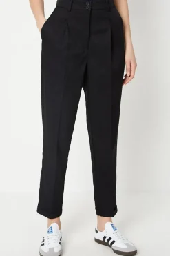 Double Button Turn Up Trousers