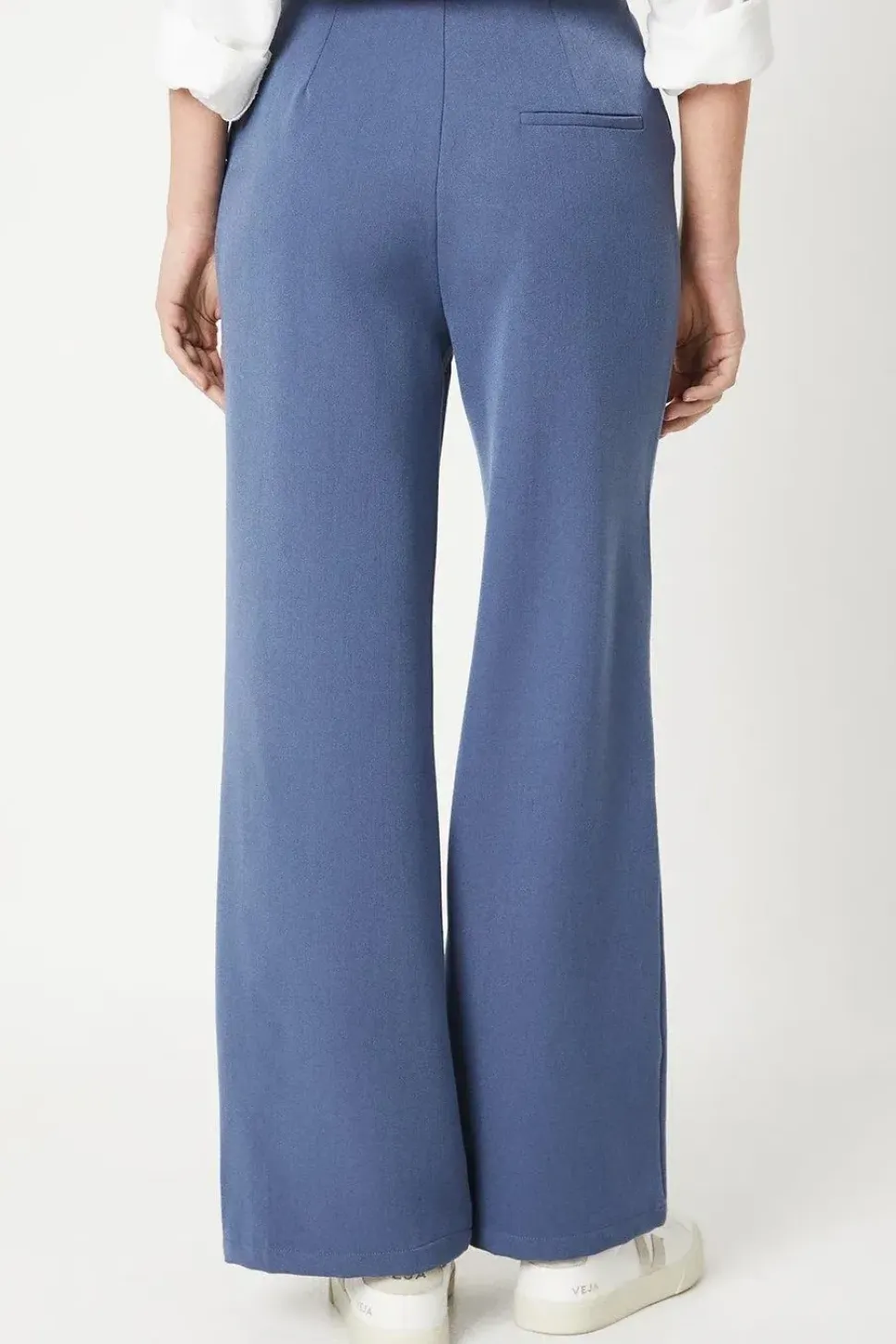 Double Button Waistband Trousers
