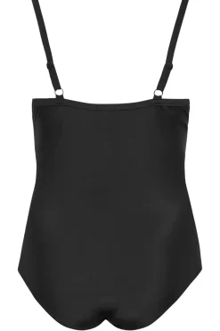 Double Crossover Tummy Control Swimsuit