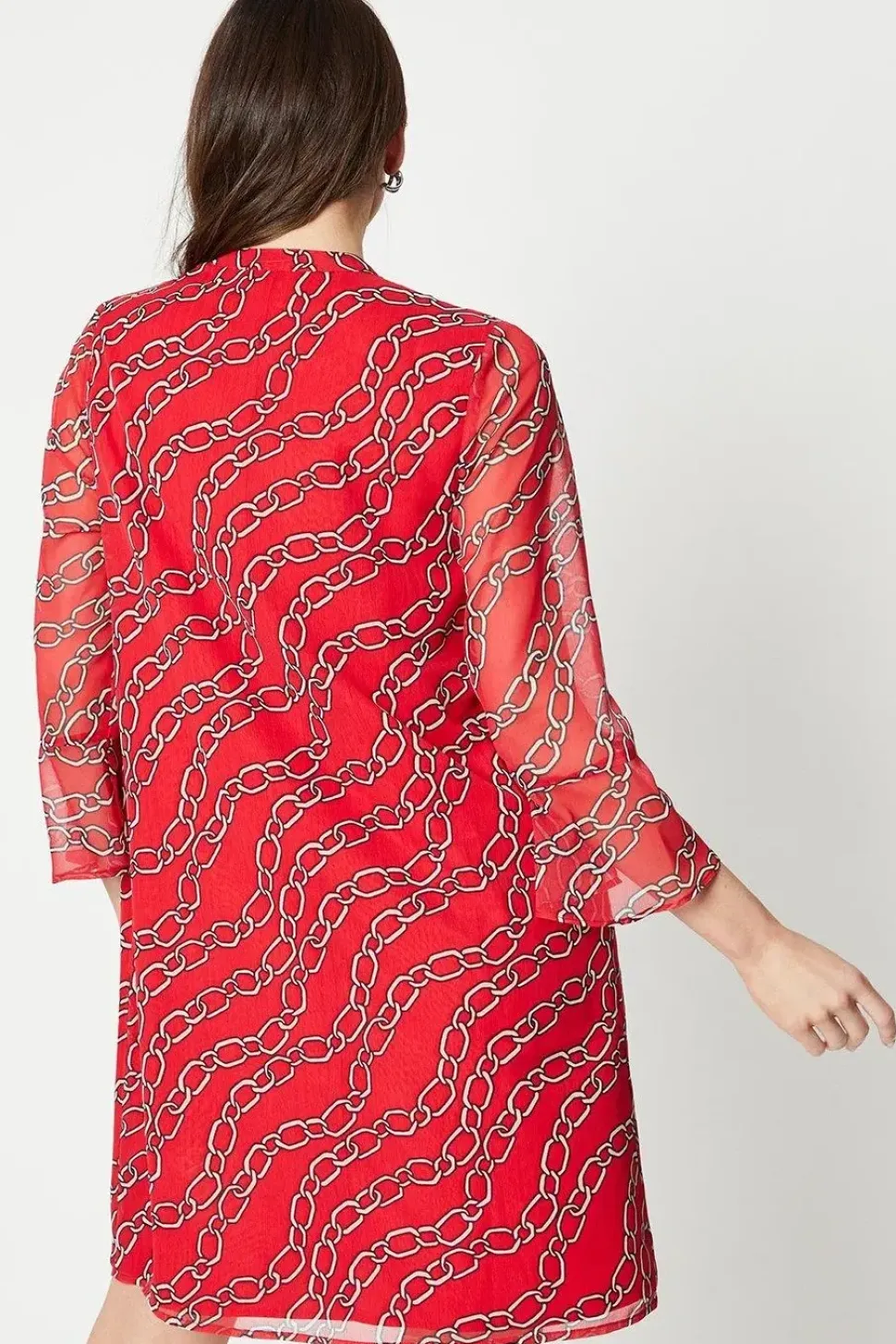Double Tie Shift Dress