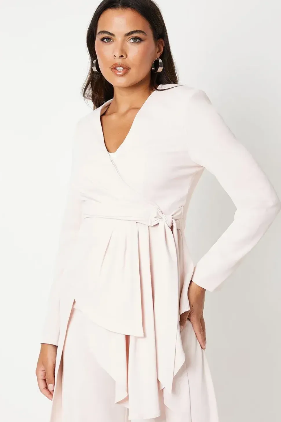 Drape Lightweight Crepe Jacket