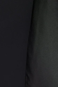 Drape Wrap Blazer Dress With Gem Buttons