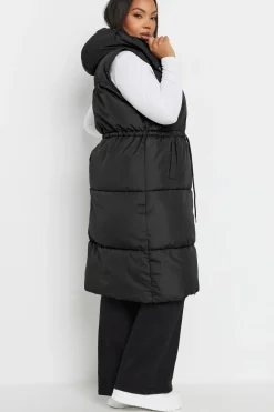 Drawcord Panelled Gilet