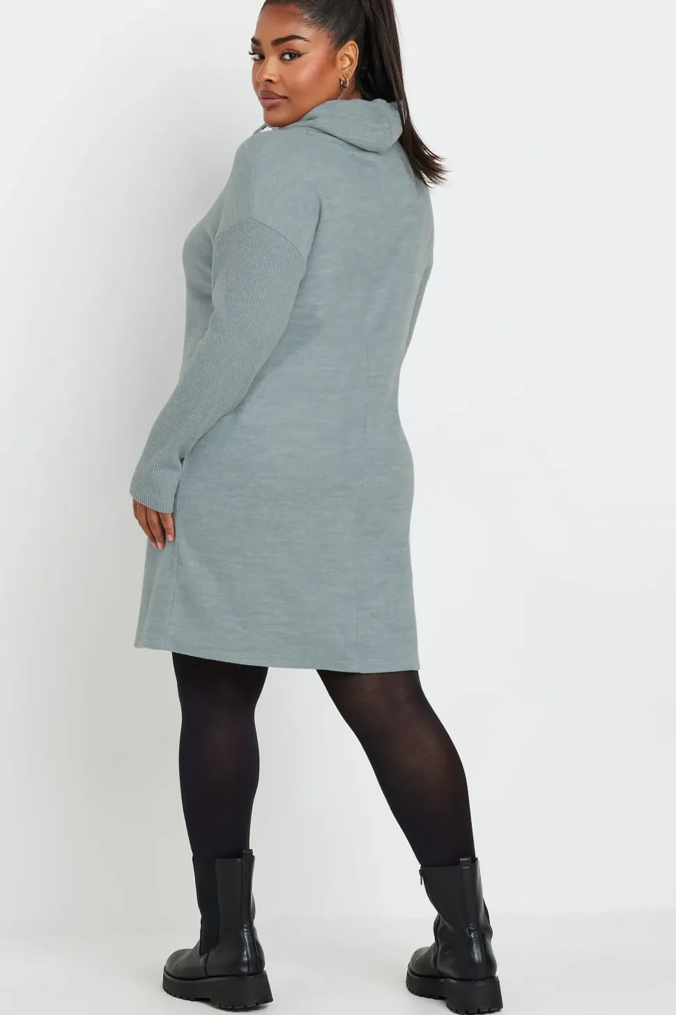 Drawstring Hoodie Dress