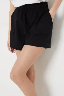 Drawstring Waist Shorts