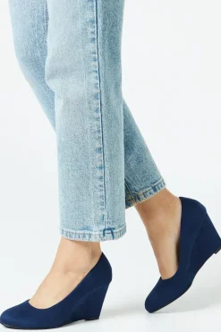 Duke Wedge Court Shoes