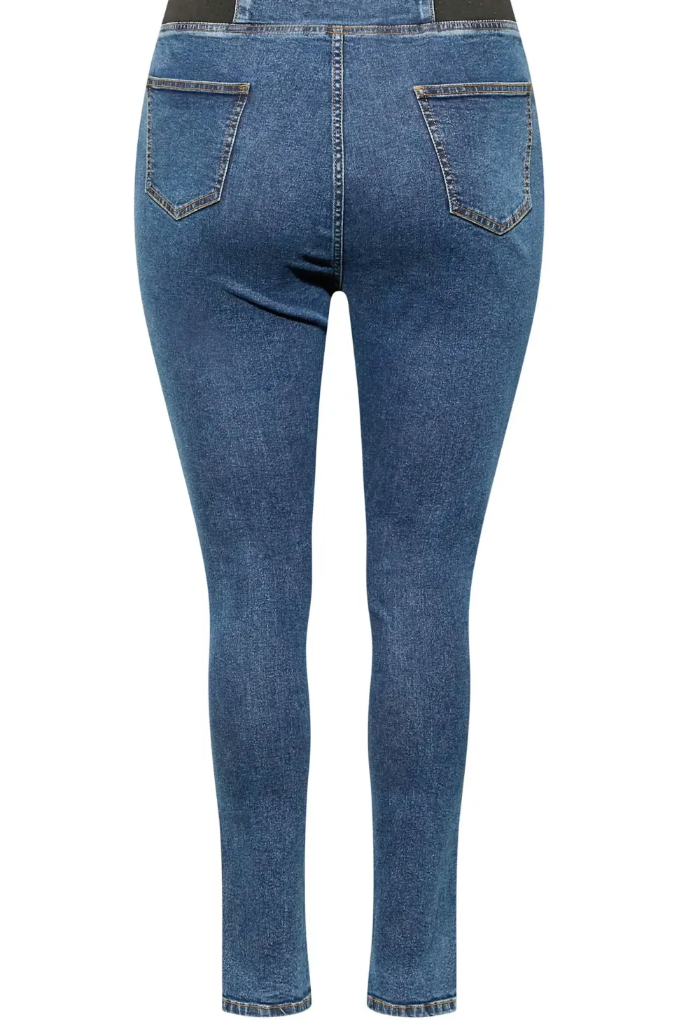 Elasticated Insert Split Hem Jeggings