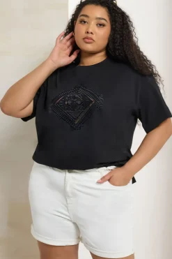 Elasticated Waist Denim Shorts
