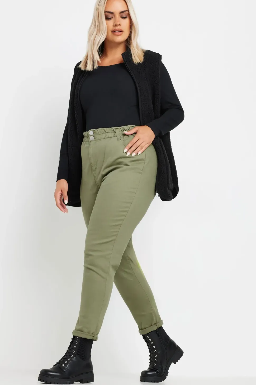 Elasticated Waist MOM Jeans