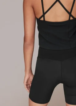 Elasticated Waist Ribbed Shorts-