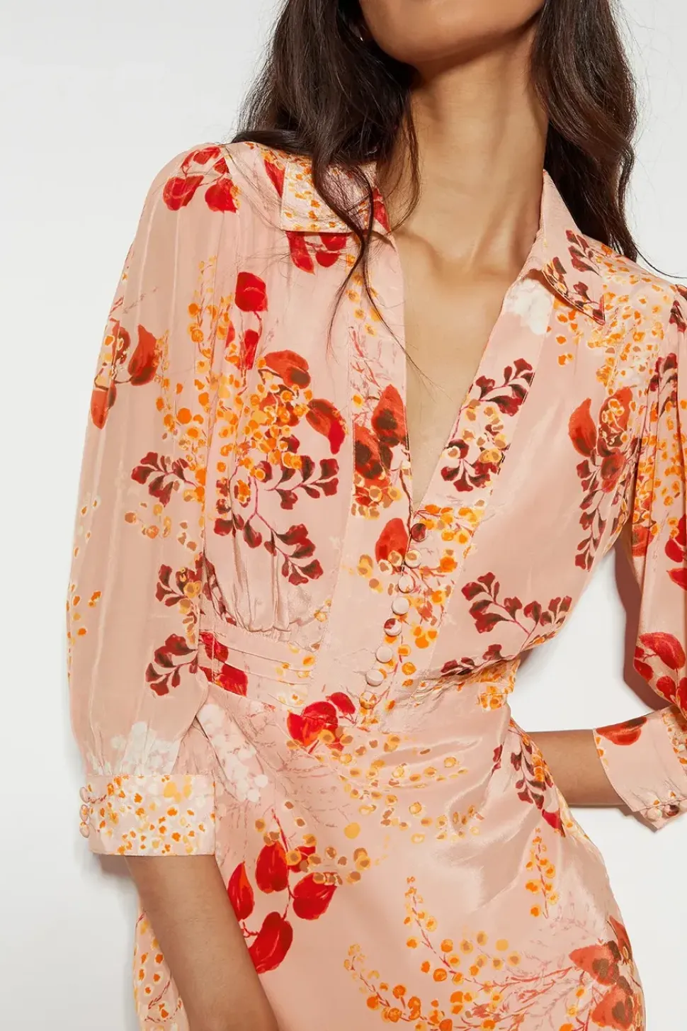 Elise Shirt Dress Pink