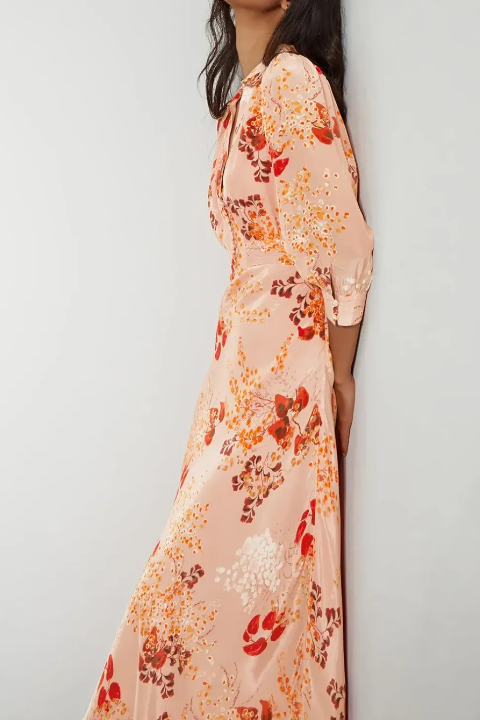 Elise Shirt Dress Pink