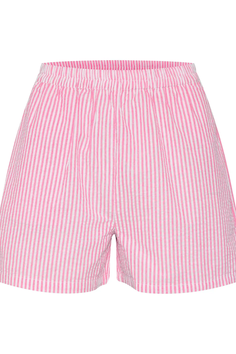 Elmiko High-waisted Wide Legs Shorts-Striped