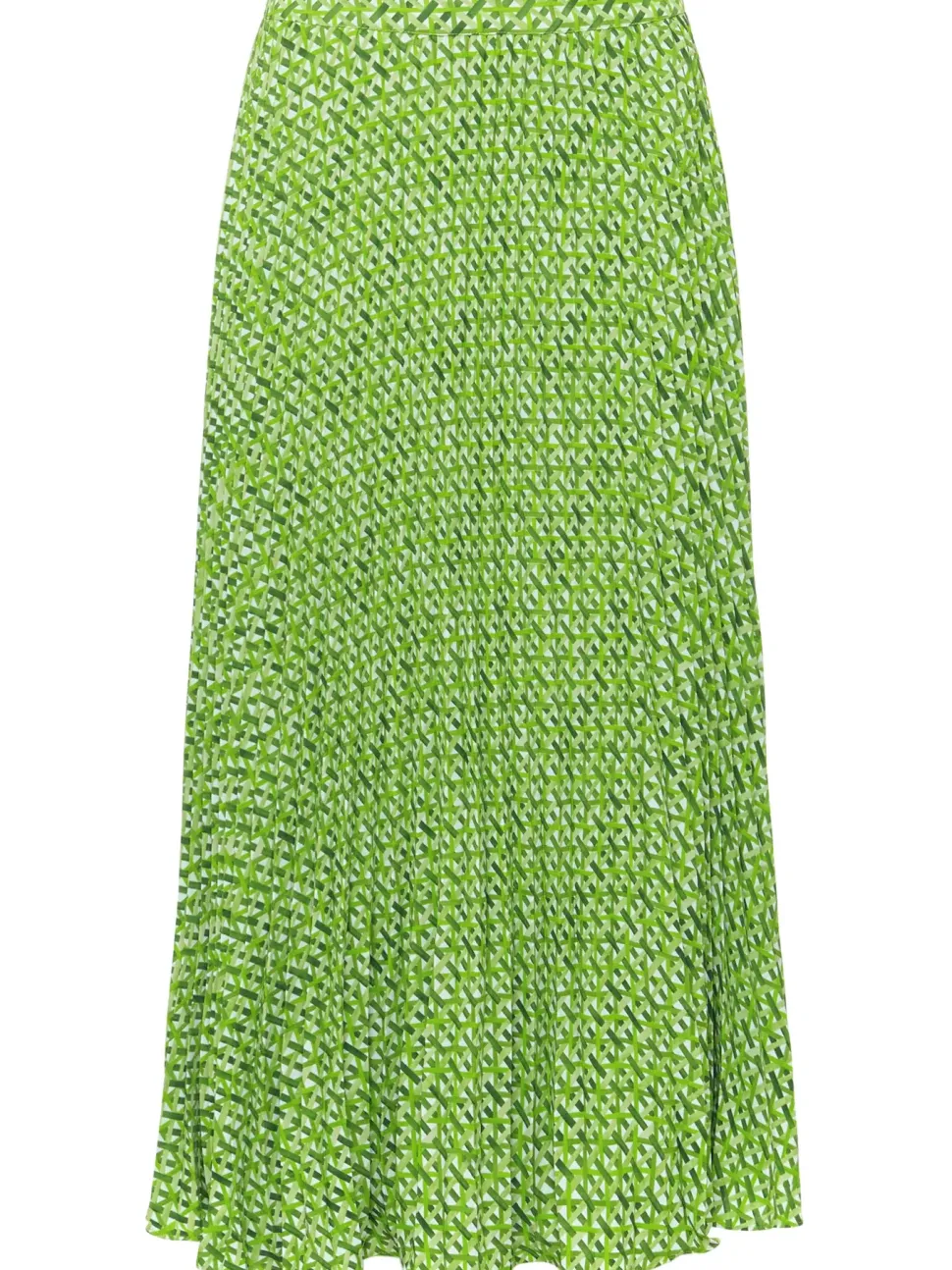 Elmina Basket Weave Geo Skirt-