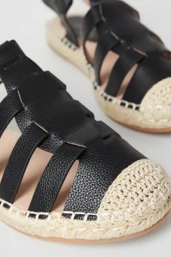 Eloise T Bar Espadrille Flat Shoe