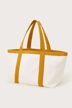 Embellished Canvas Bag