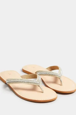 Embellished Flip Flops
