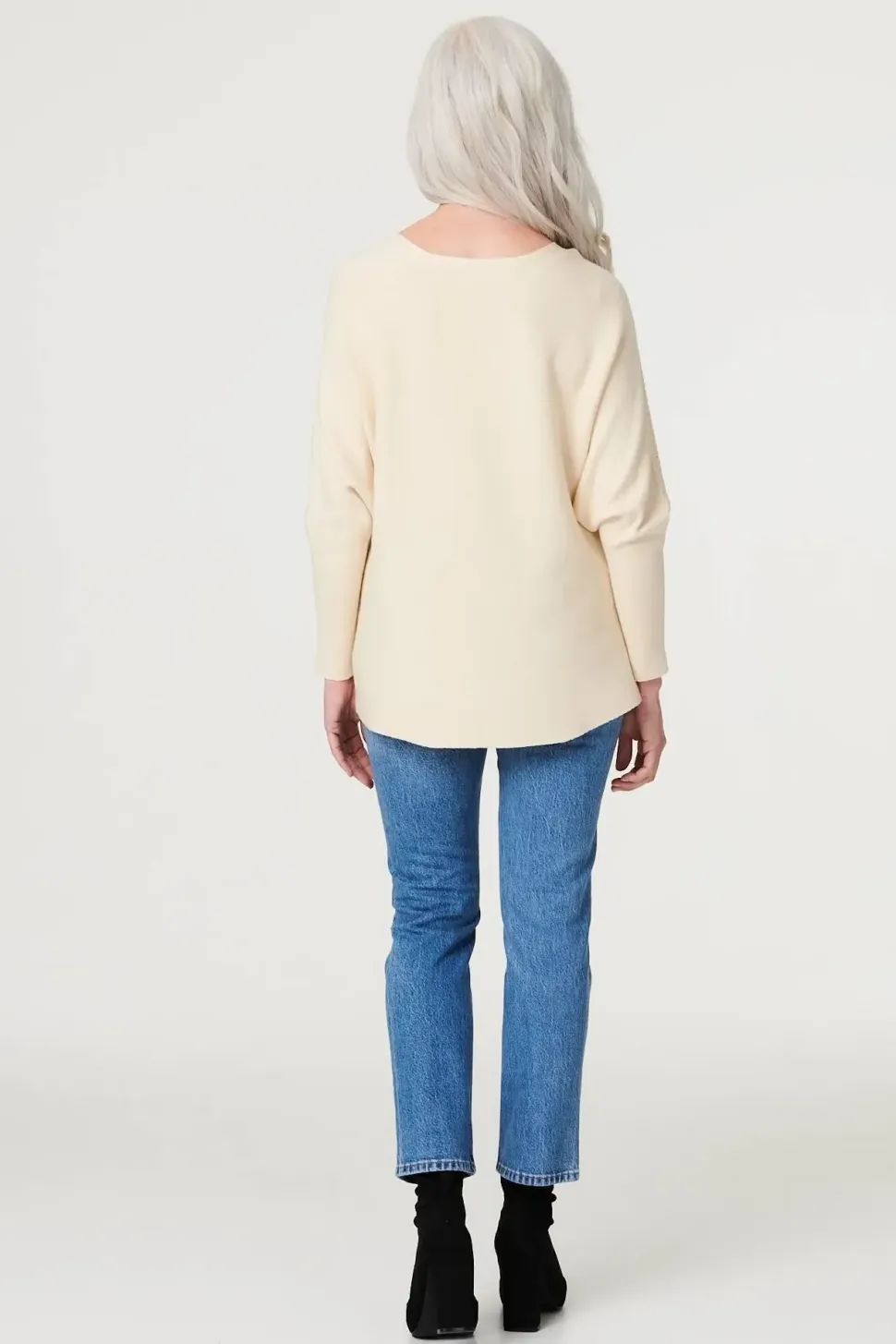 Embellished Long Sleeve Knit Top
