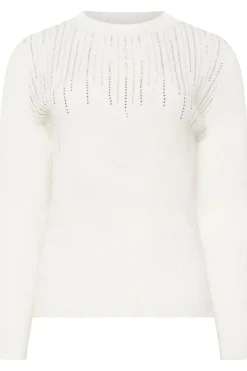 Embellished Neckline Jumper