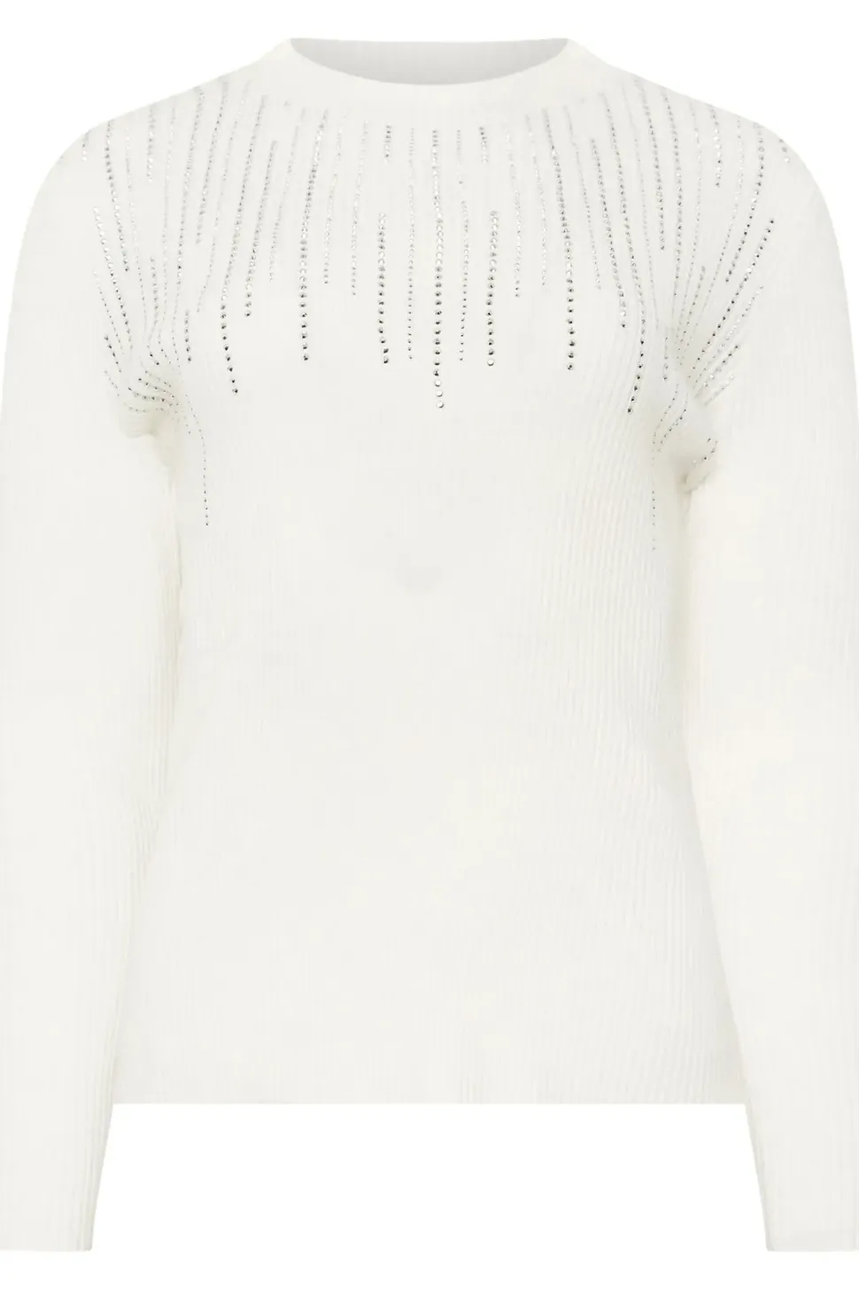 Embellished Neckline Jumper