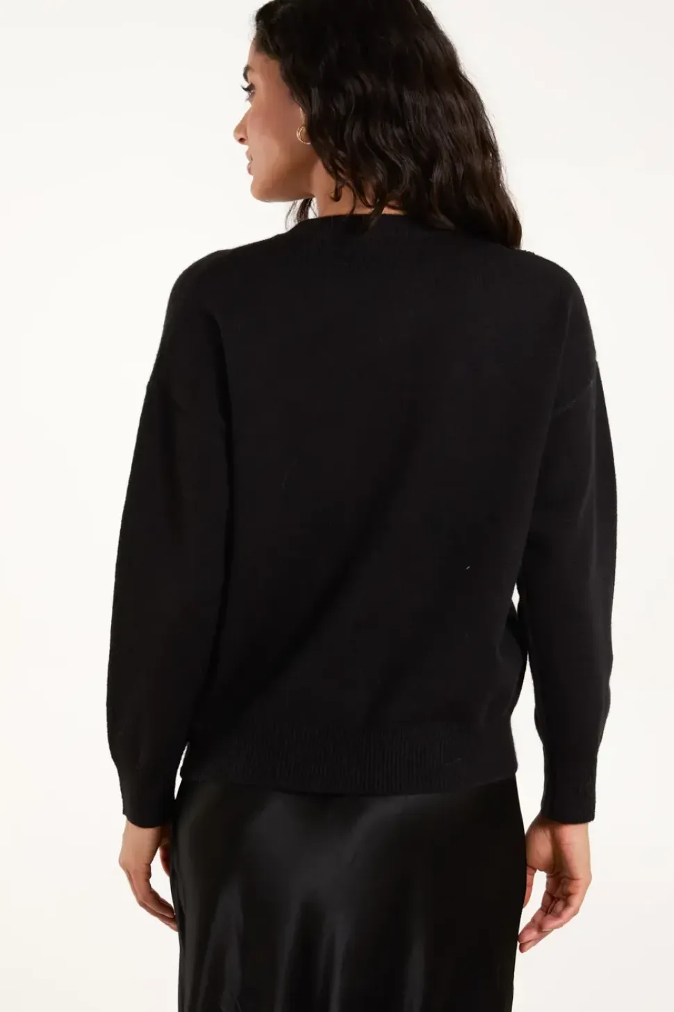 Embellished Sequin Butterfly Jumper