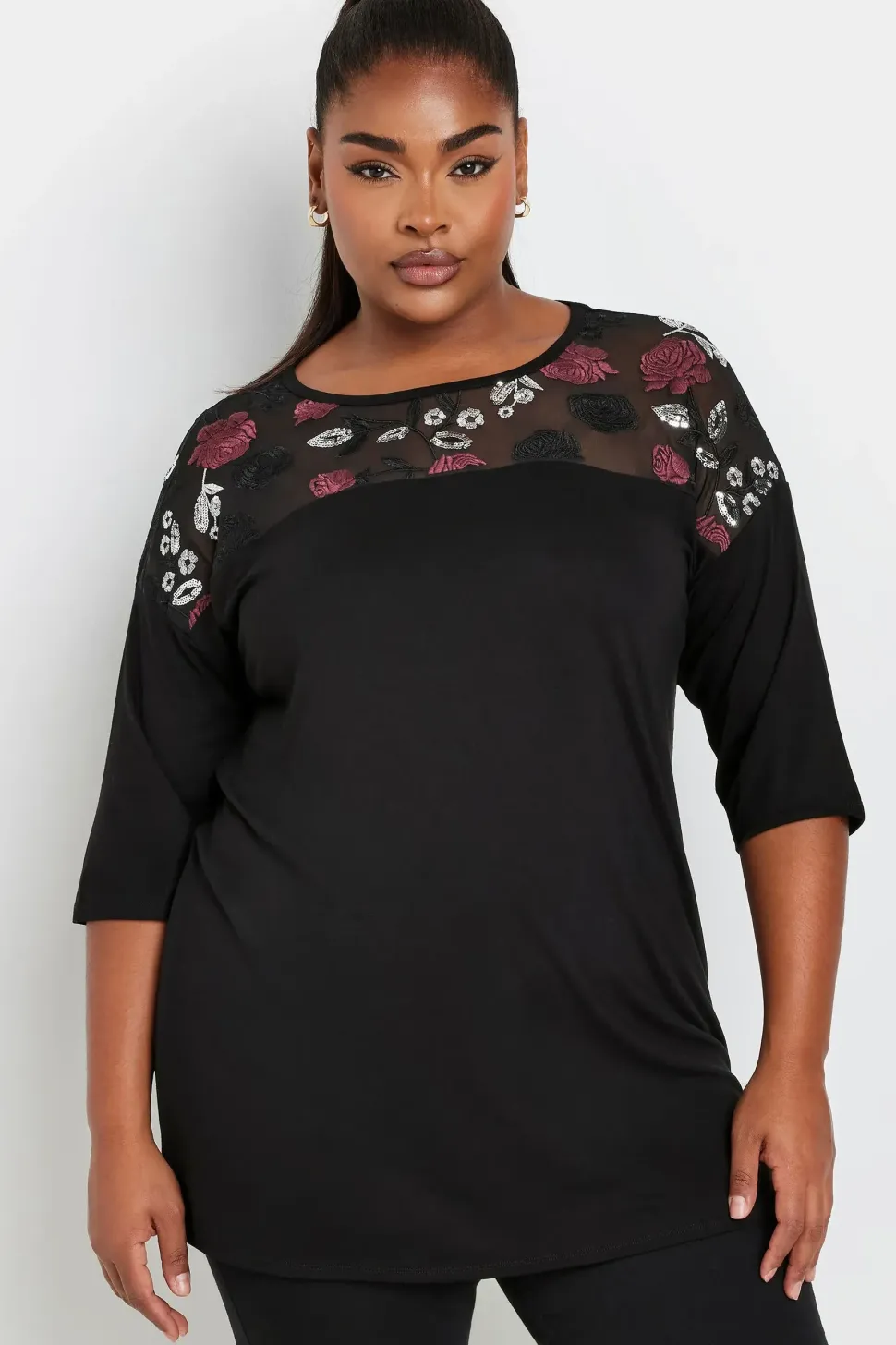 Embellished Swing Top