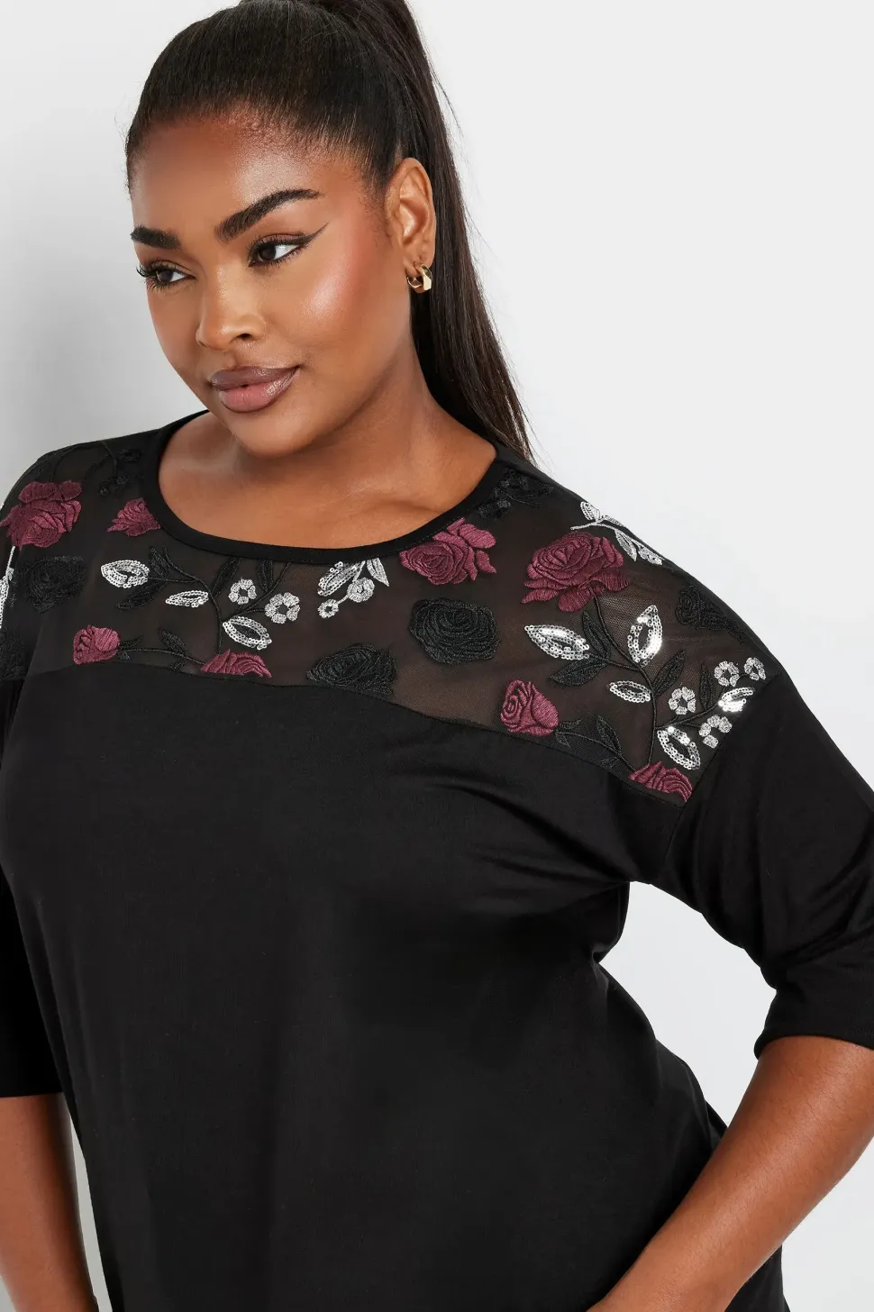 Embellished Swing Top