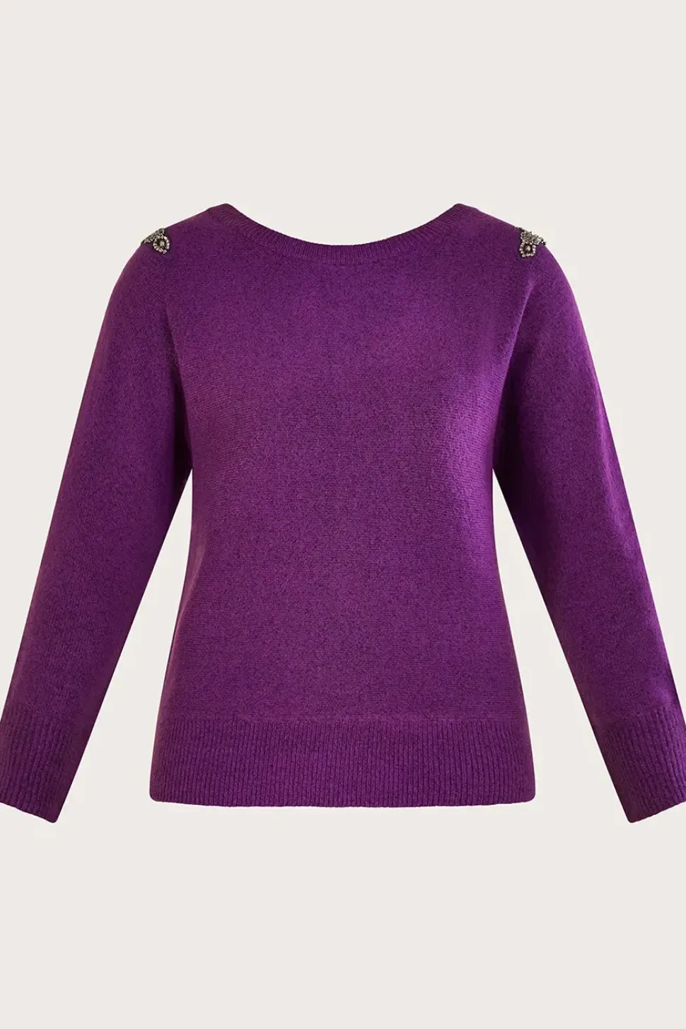Emma Embellished Shoulder Jumper