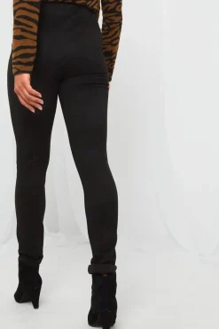 Essentials Super Soft High Waisted Suedette Skinny Fit Leggings
