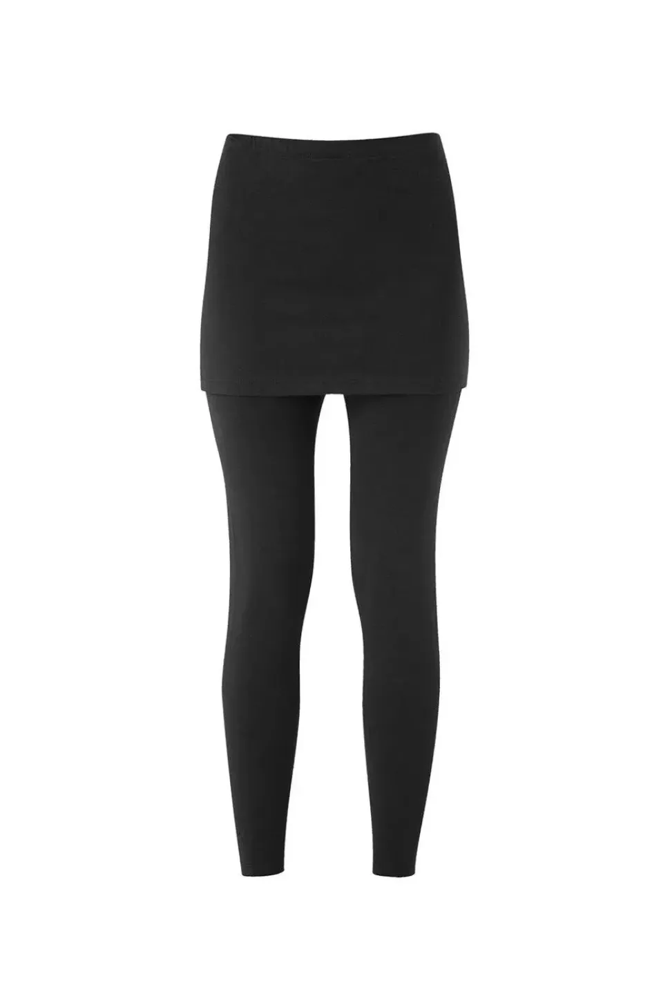 Essentials Super Soft Organic Cotton Skinny Fit Skirted 2 in 1 Leggings