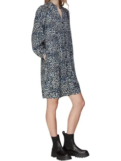 Eva Abstract Cheetah Dress-Animal Print