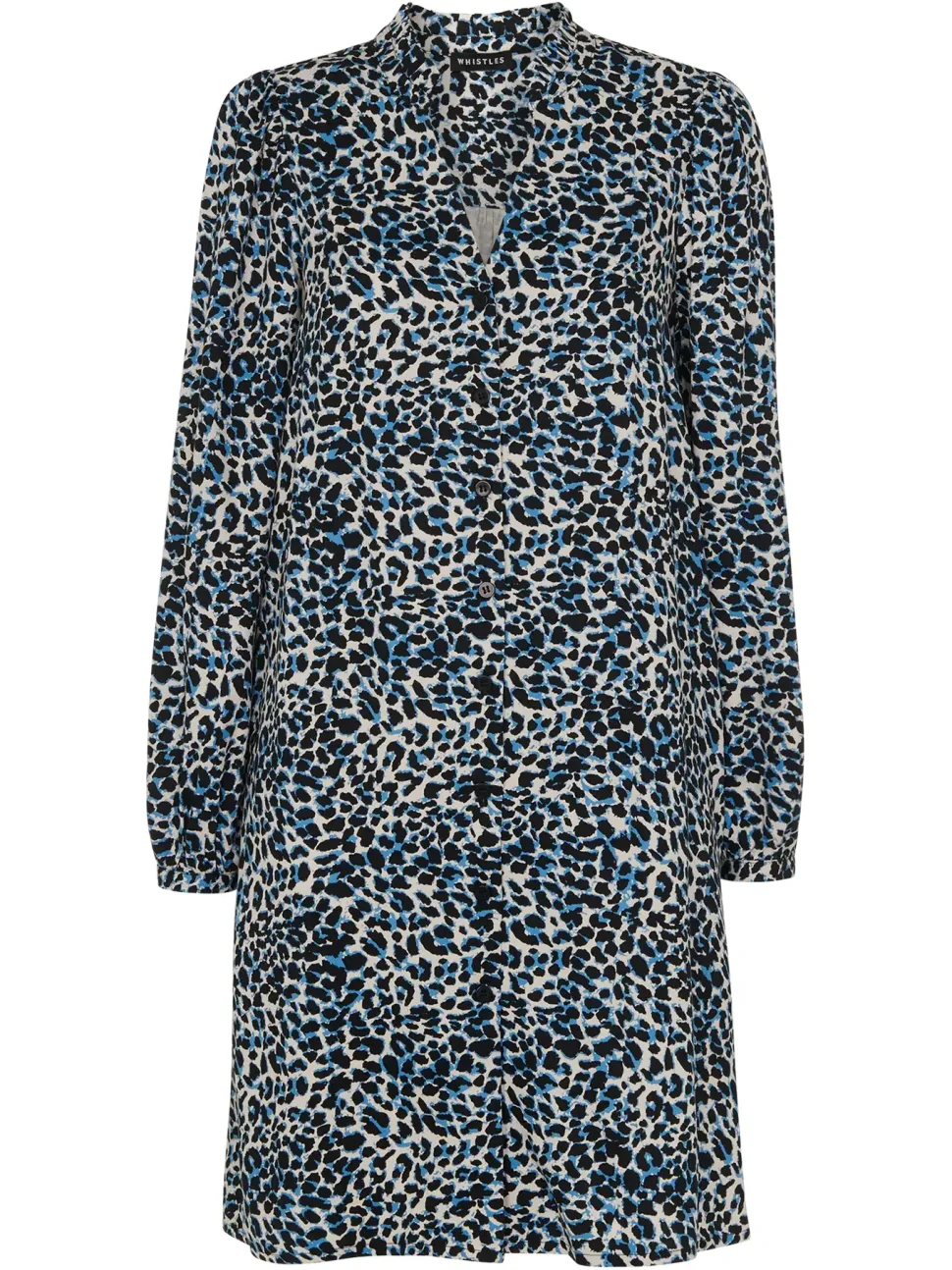 Eva Abstract Cheetah Dress-Animal Print