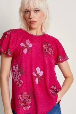 Everly Embroidered Blouse