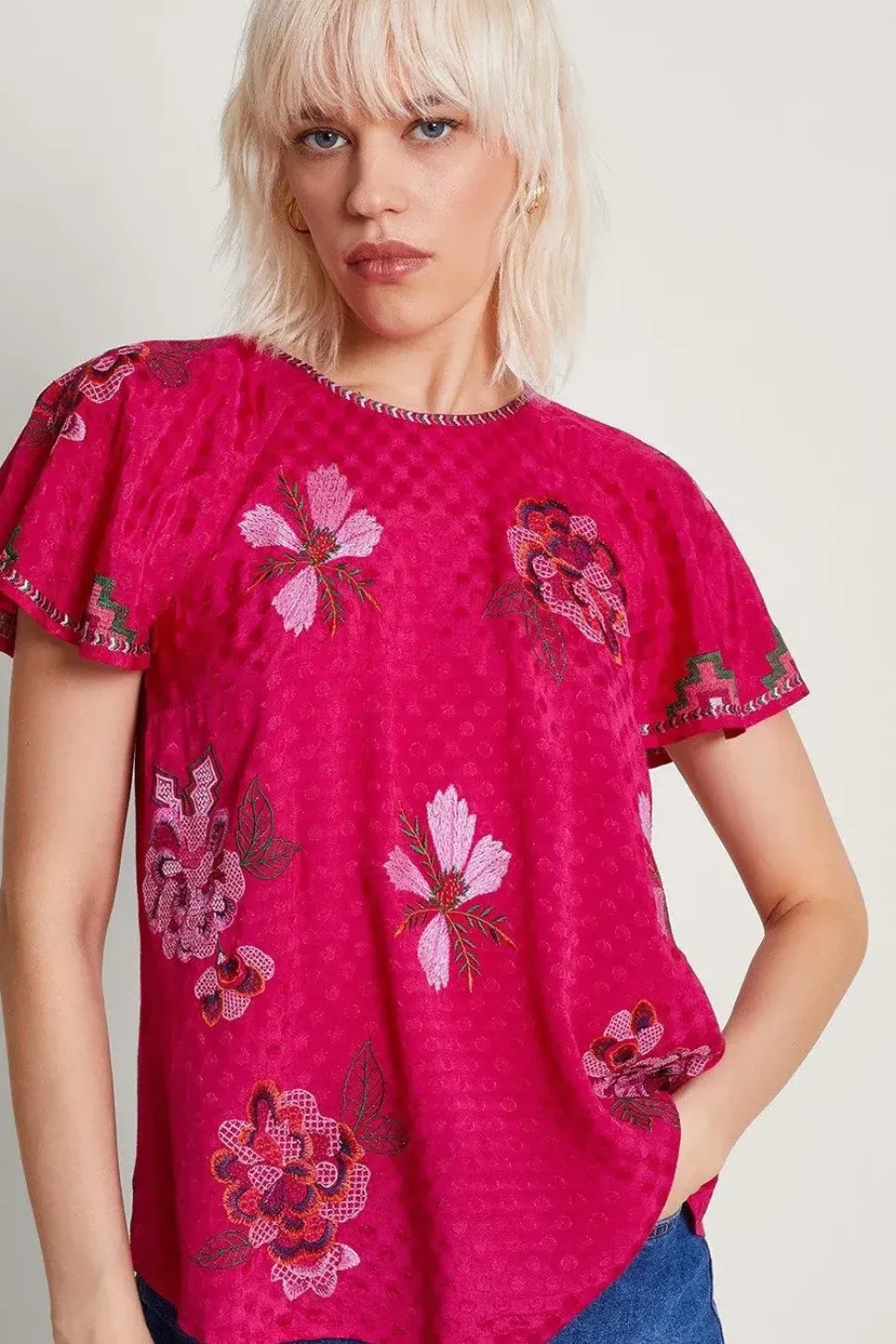Everly Embroidered Blouse
