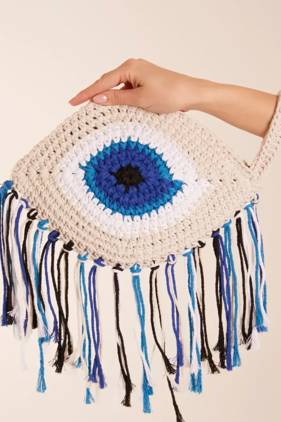 Evil Eye Tassle Bag