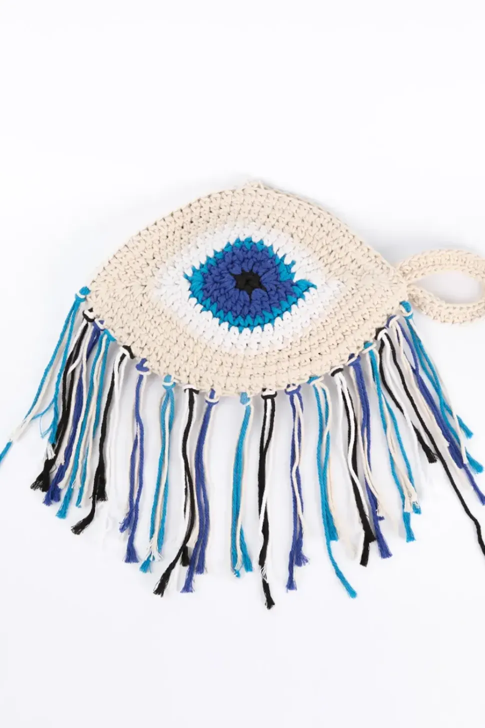Evil Eye Tassle Bag