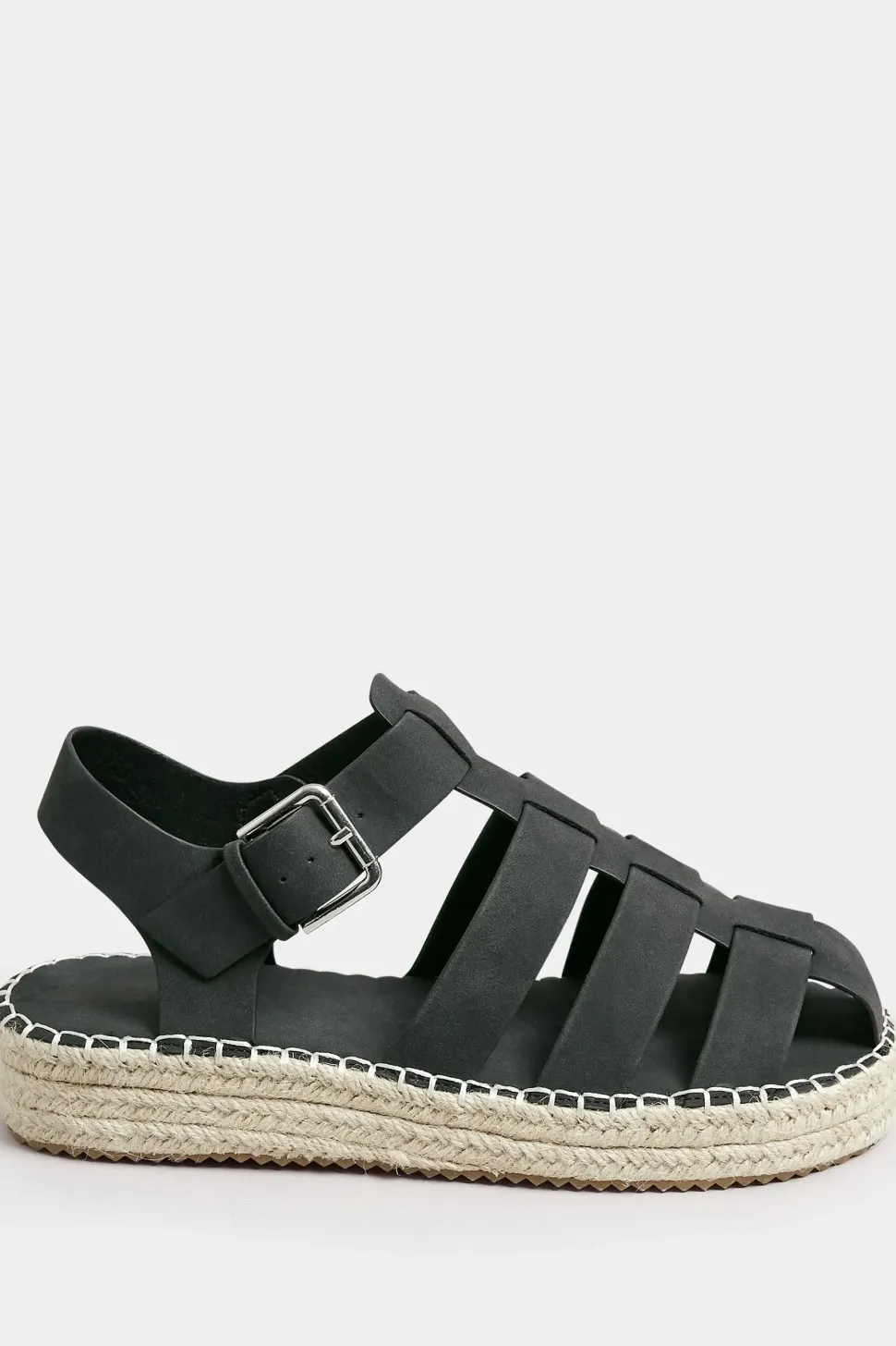 Extra Wide EEE Fit Flatform Gladiator Espadrilles