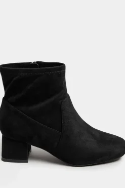 Extra Wide Fit Block Heel Boots