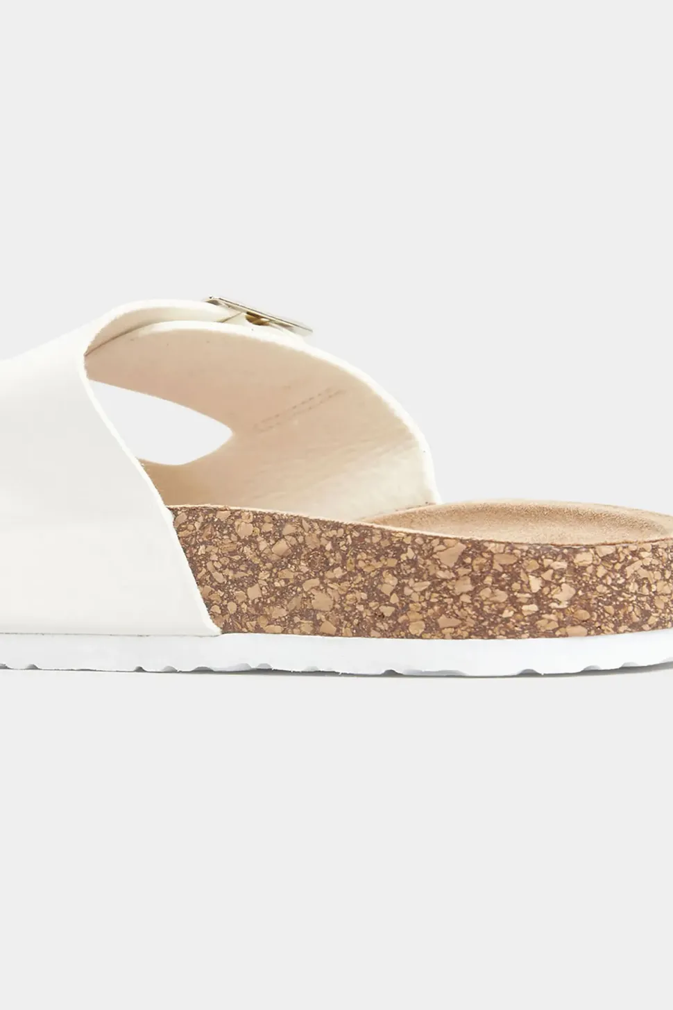 Extra Wide Fit Buckle Strap Footbed Sandals