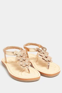 Extra Wide Fit Butterfly Strap Sandals