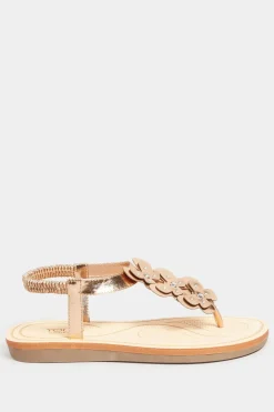 Extra Wide Fit Butterfly Strap Sandals