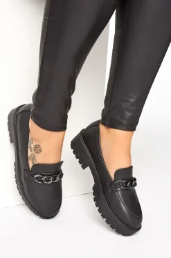 Extra Wide Fit Chunky Loafers