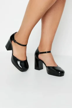 Extra Wide Fit Court Heels
