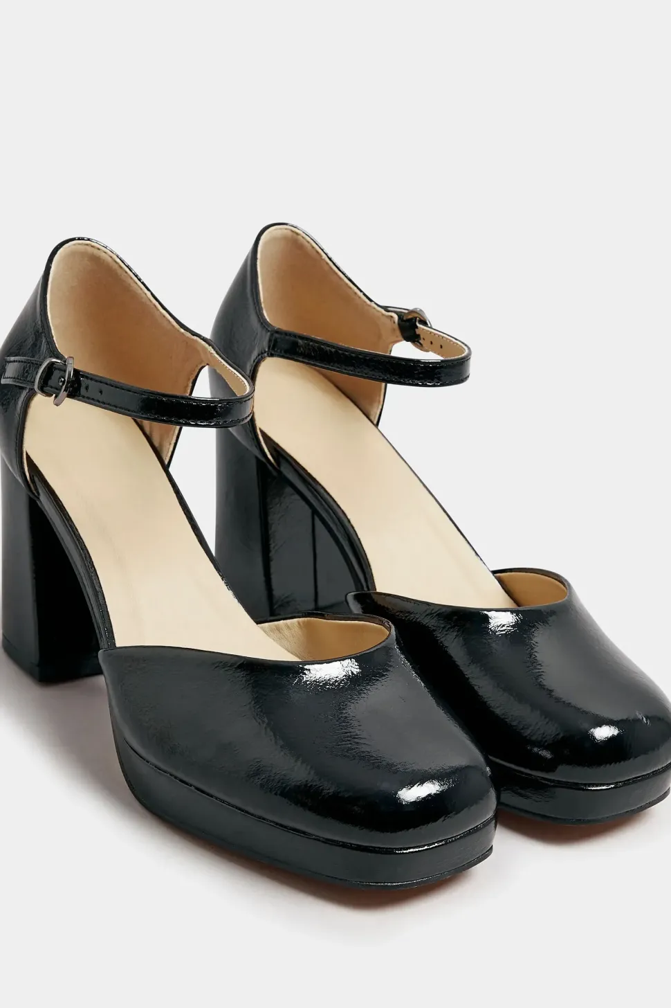 Extra Wide Fit Court Heels
