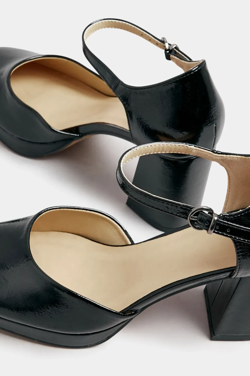 Extra Wide Fit Court Heels