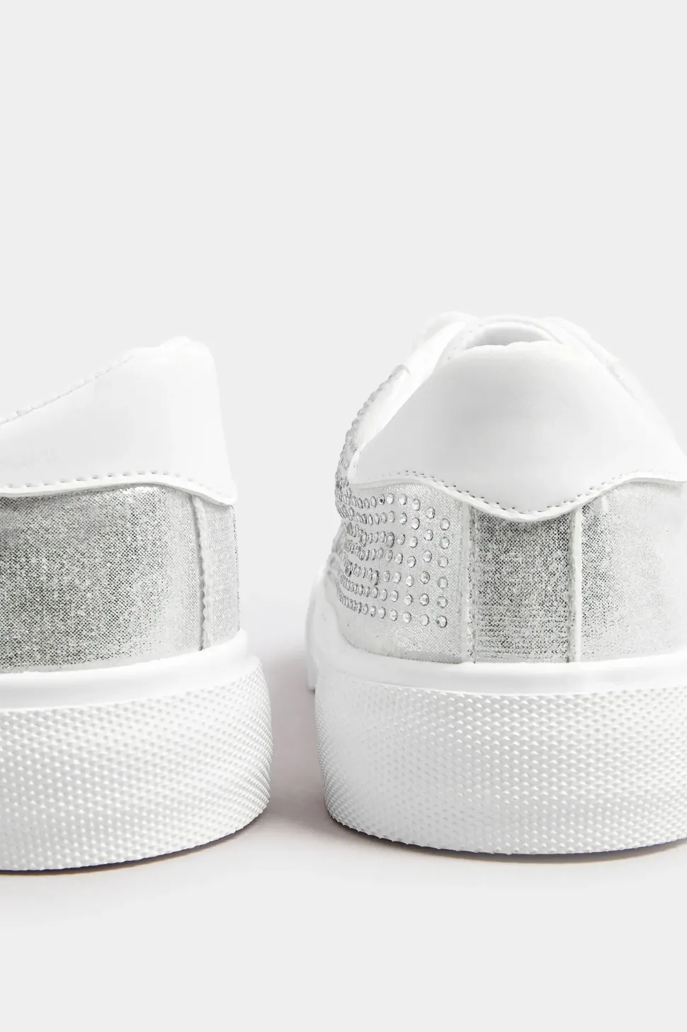 Extra Wide Fit Diamante Star Trainers