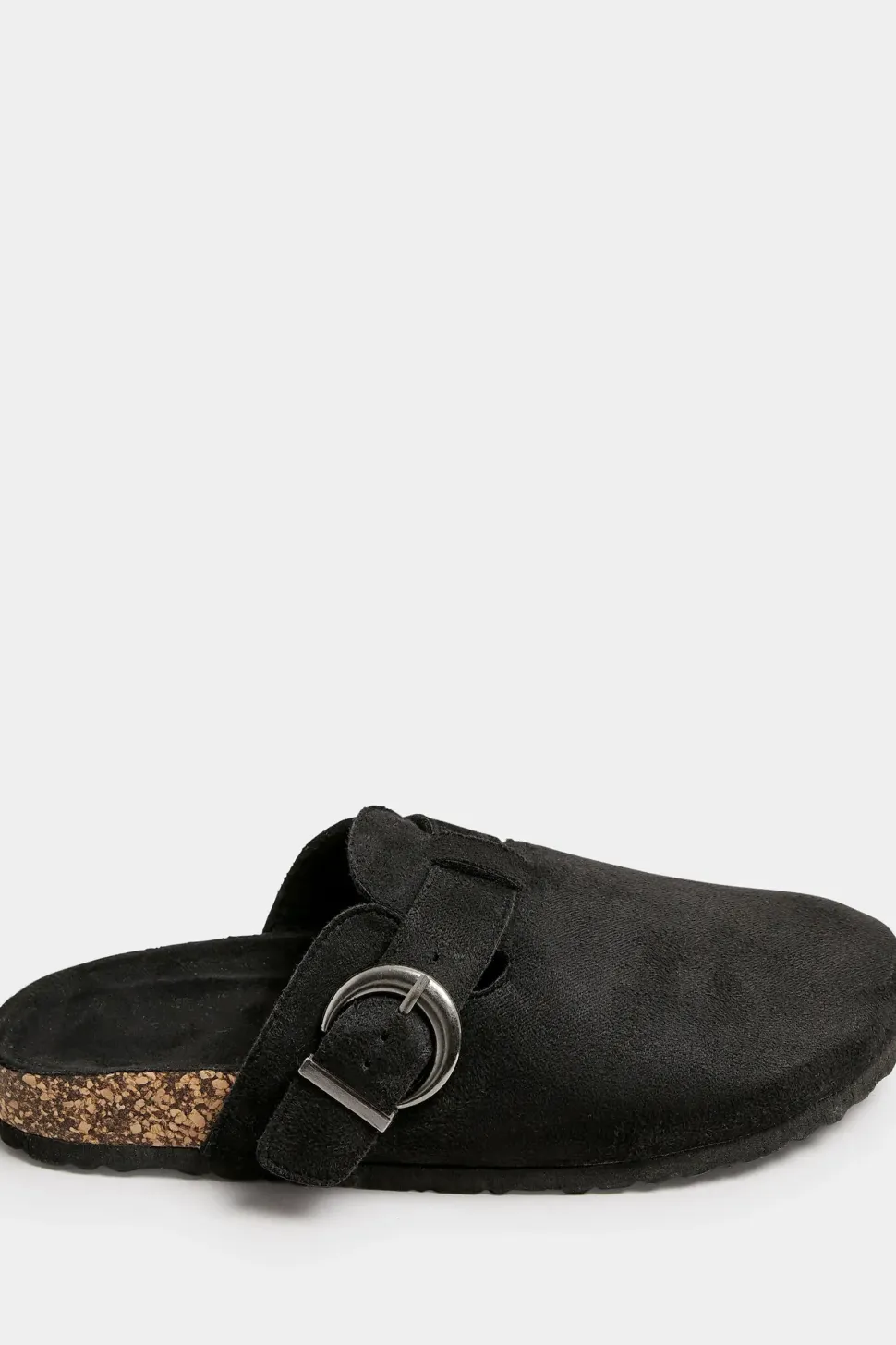 Extra Wide Fit Faux Suede Clogs
