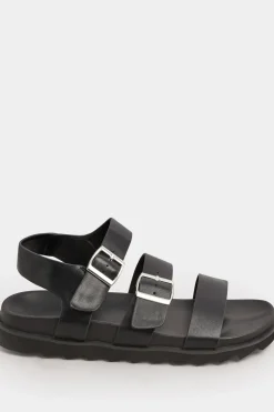 Extra Wide Fit Footbed Buckle Sandals