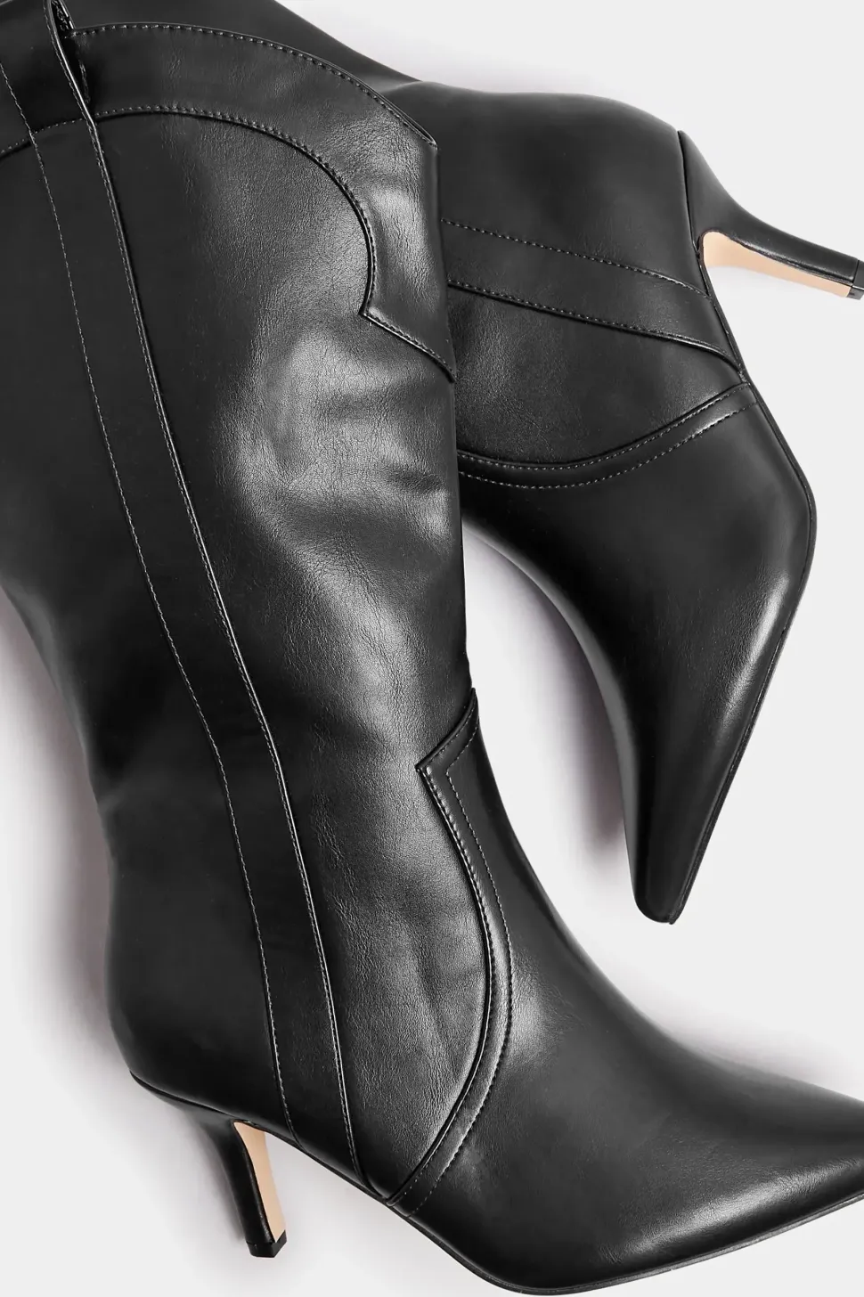 Extra Wide Fit Heeled Cowboy Boots